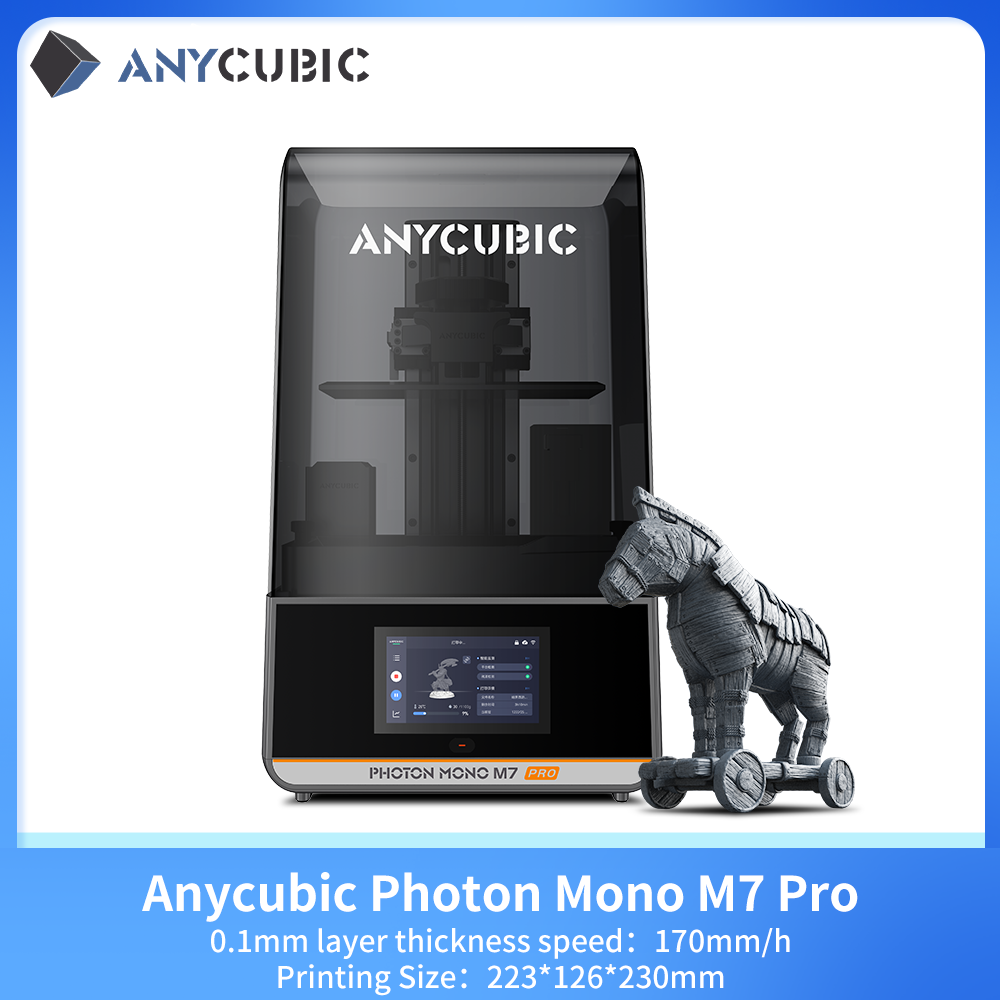 3D Printing Uv Resin - ANYCUBIC Photon Mono M7 Pro UV