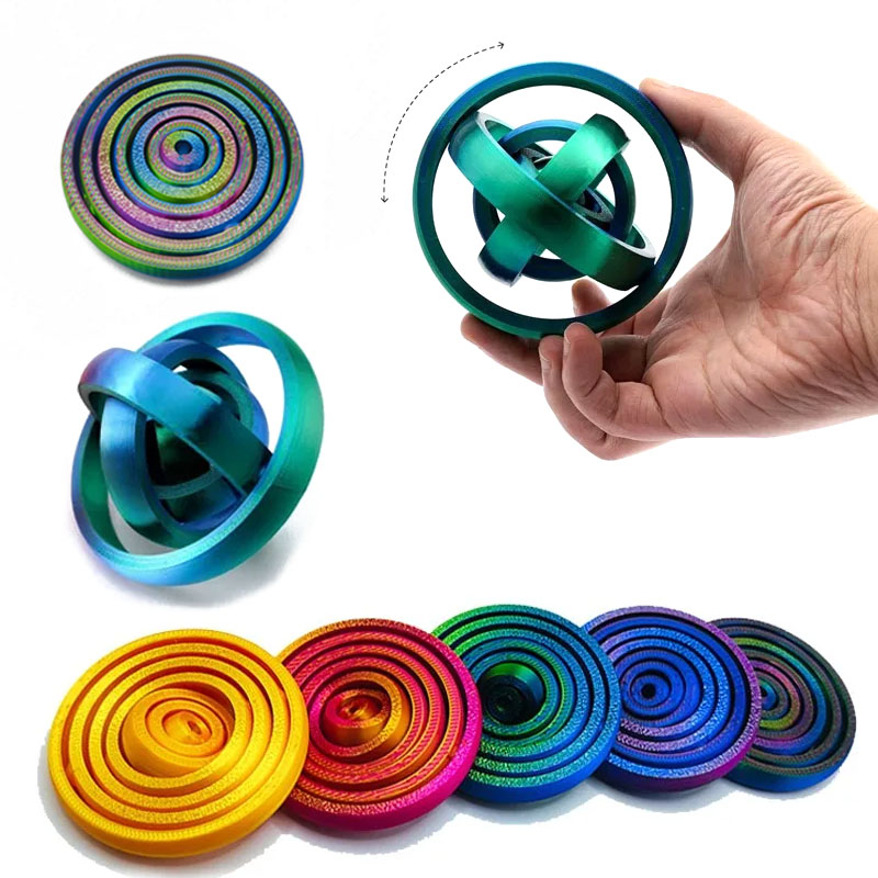 3D Printing Idea - 3D Printed Rotating Ball Toy O-Shaped
