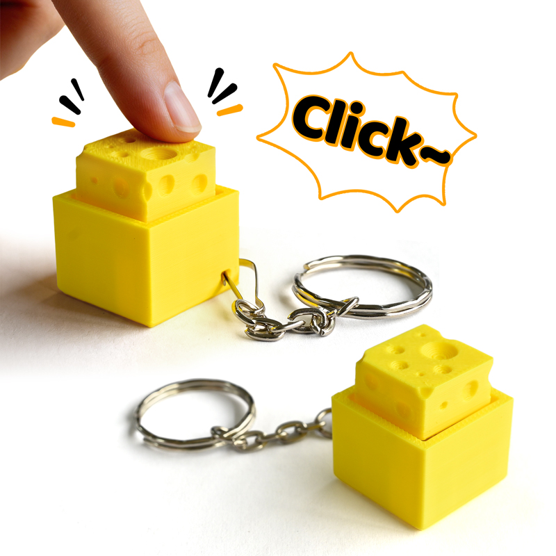 3D Printed Cheesy Key Fidget C - 3D Printing Idea 评论和价格