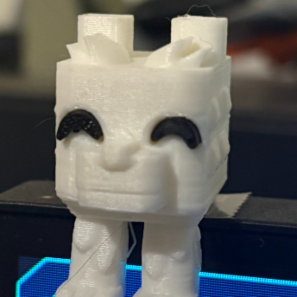 Cute Creeper Dog Computer Moni - 3D Printing Laptop 评论和价格