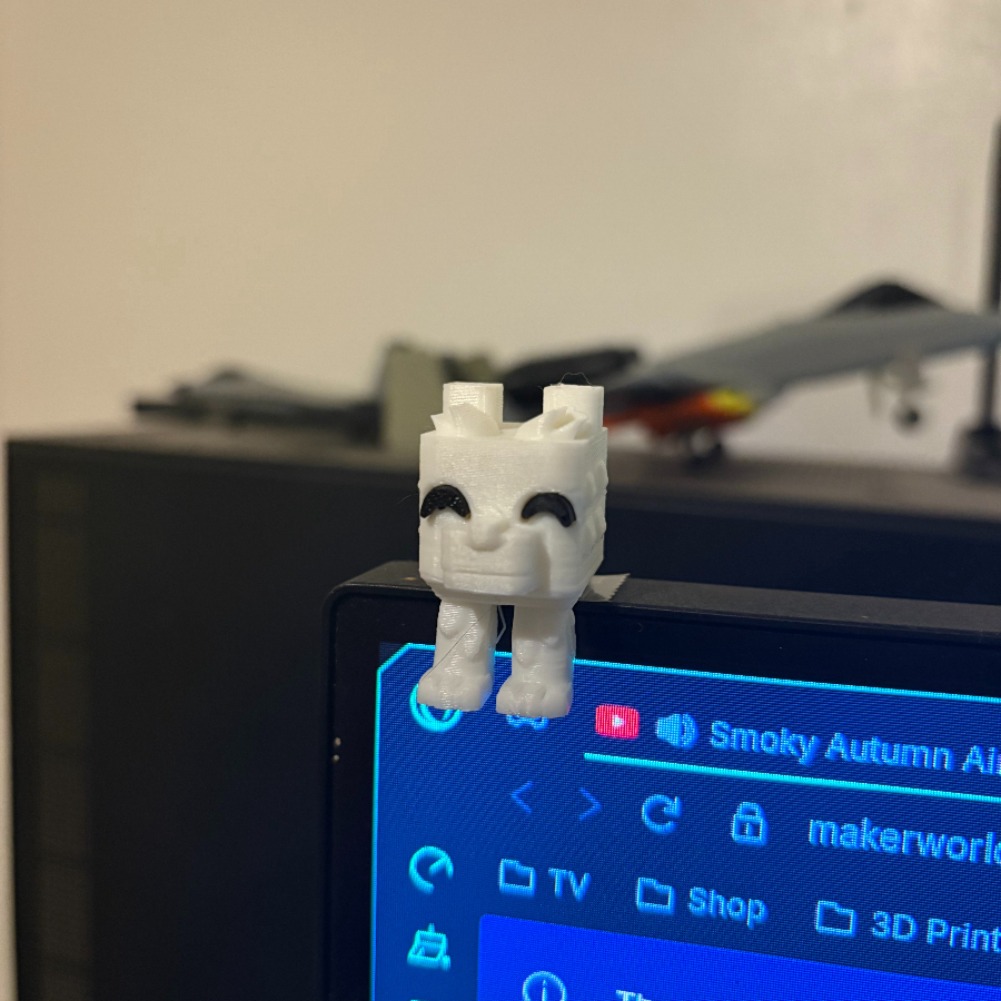 Cute Creeper Dog Computer Moni - 3D Printing Laptop 评论和价格