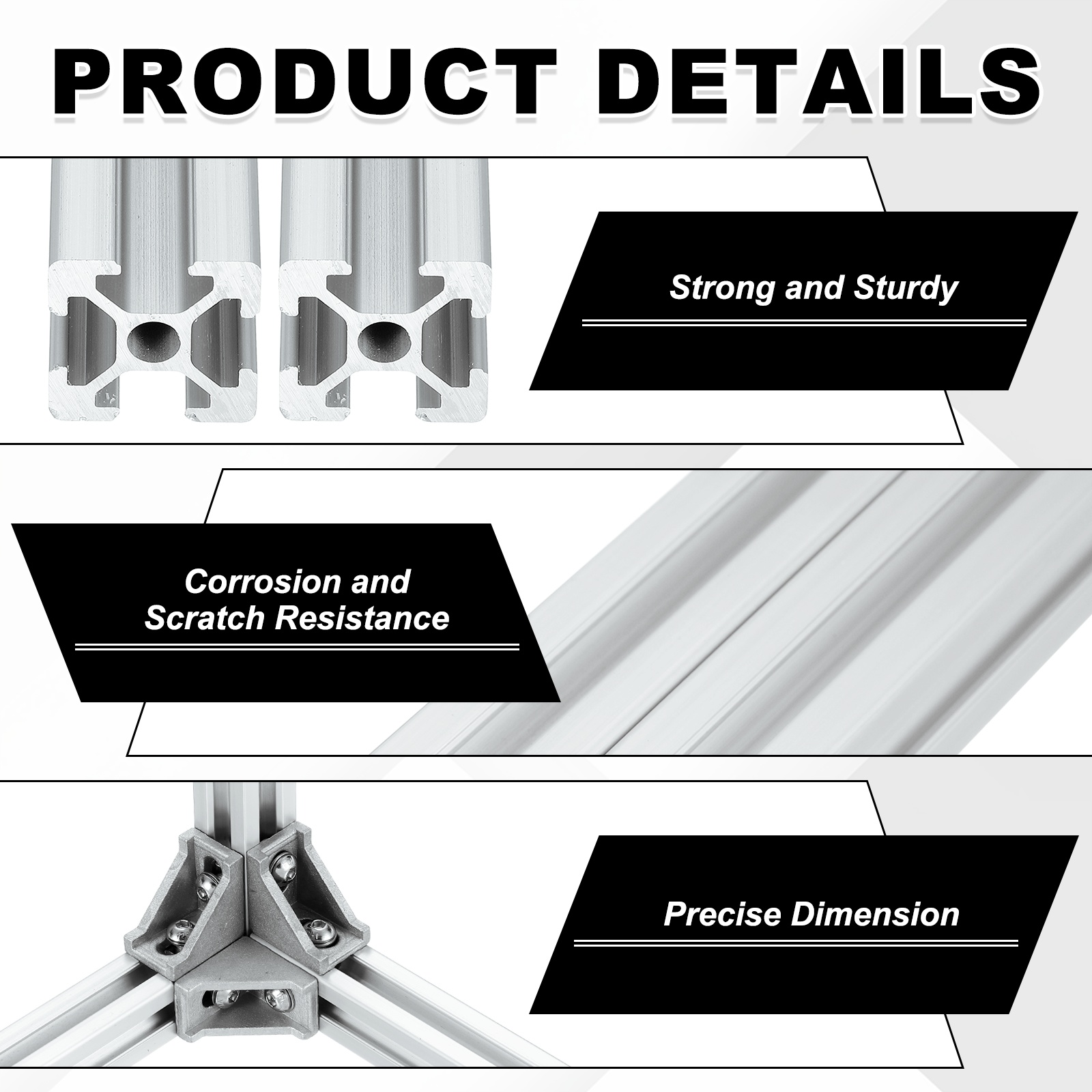 2Sets 100-400mm V Slot 2020 Al - V Slot Aluminum Extrusion 评论和价格