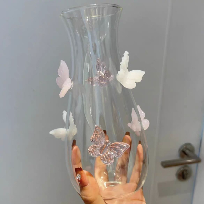 Creative 3D Butterfly Vase Jar - 3D Printing Vase 评论和价格