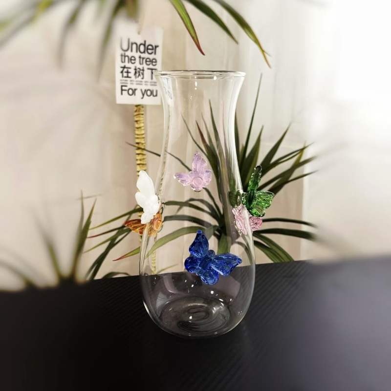 Creative 3D Butterfly Vase Jar - 3D Printing Vase 评论和价格