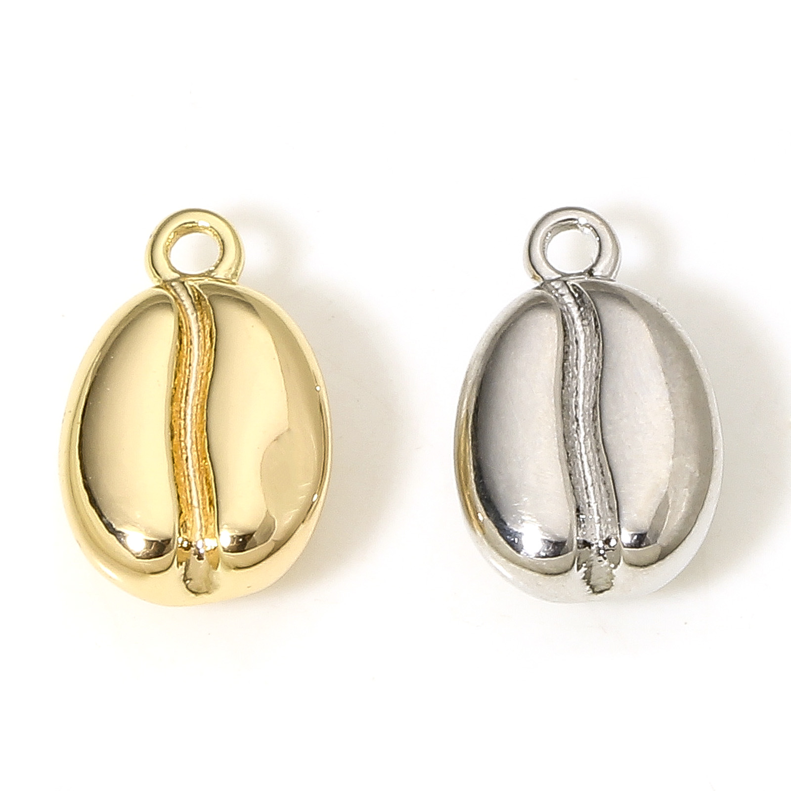 2pcs New Brass Charms Gold Col - 3D Printing Jewellery 评论和价格