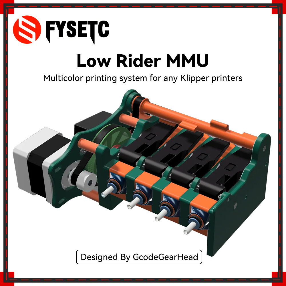 NEW Low Rider MMU Multicolor P - 3D Printing Klipper 评论和价格