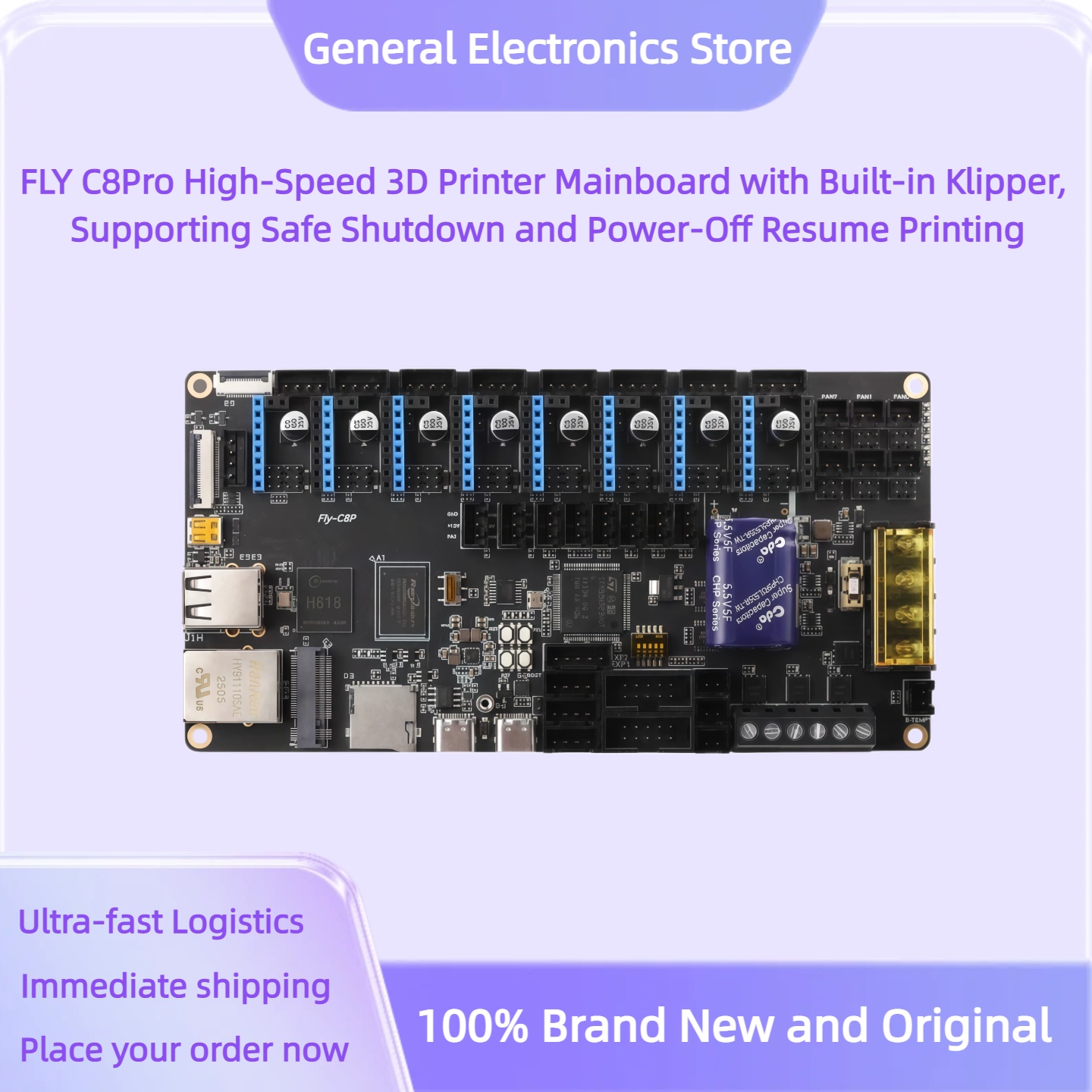 FLY C8Pro High-Speed 3D Printe - 3D Printing Klipper 评论和价格