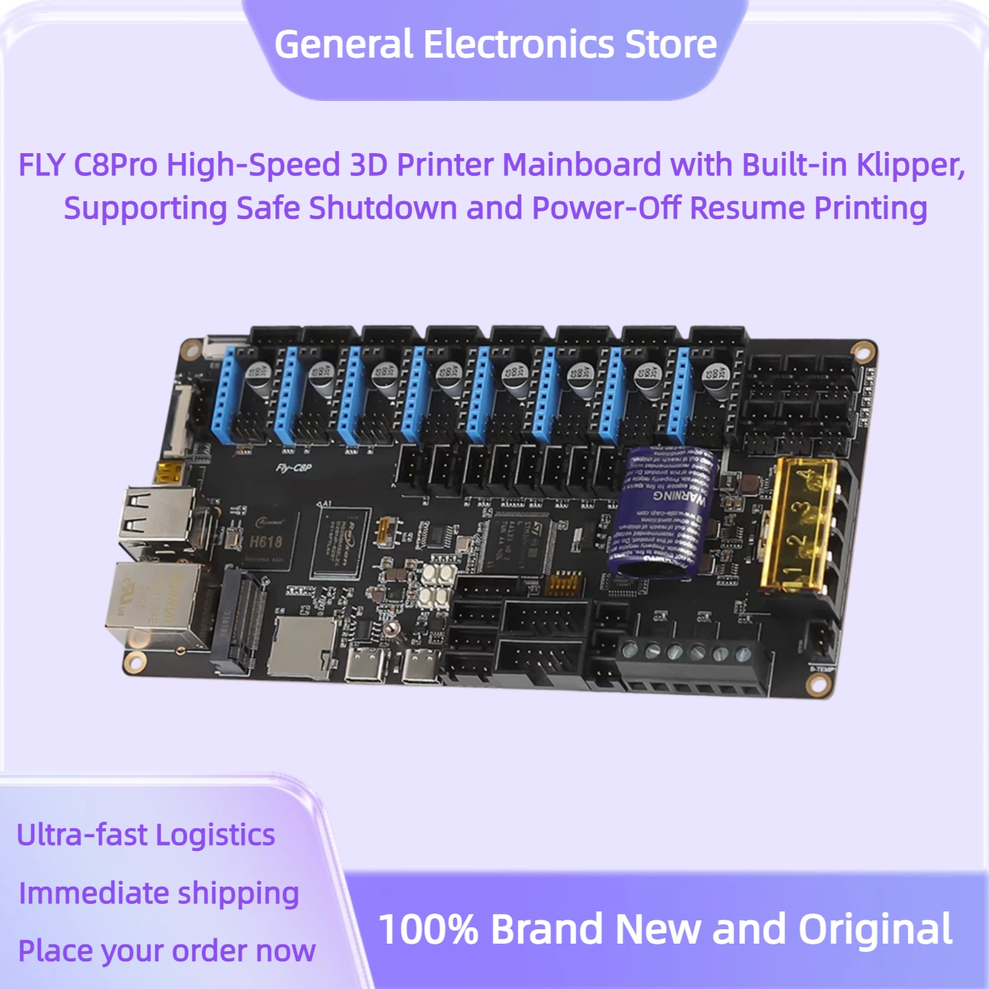 FLY C8Pro High-Speed 3D Printe - 3D Printing Klipper 评论和价格