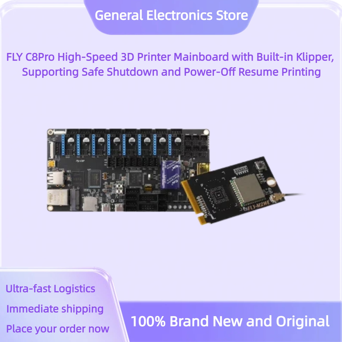FLY C8Pro High-Speed 3D Printe - 3D Printing Klipper 评论和价格