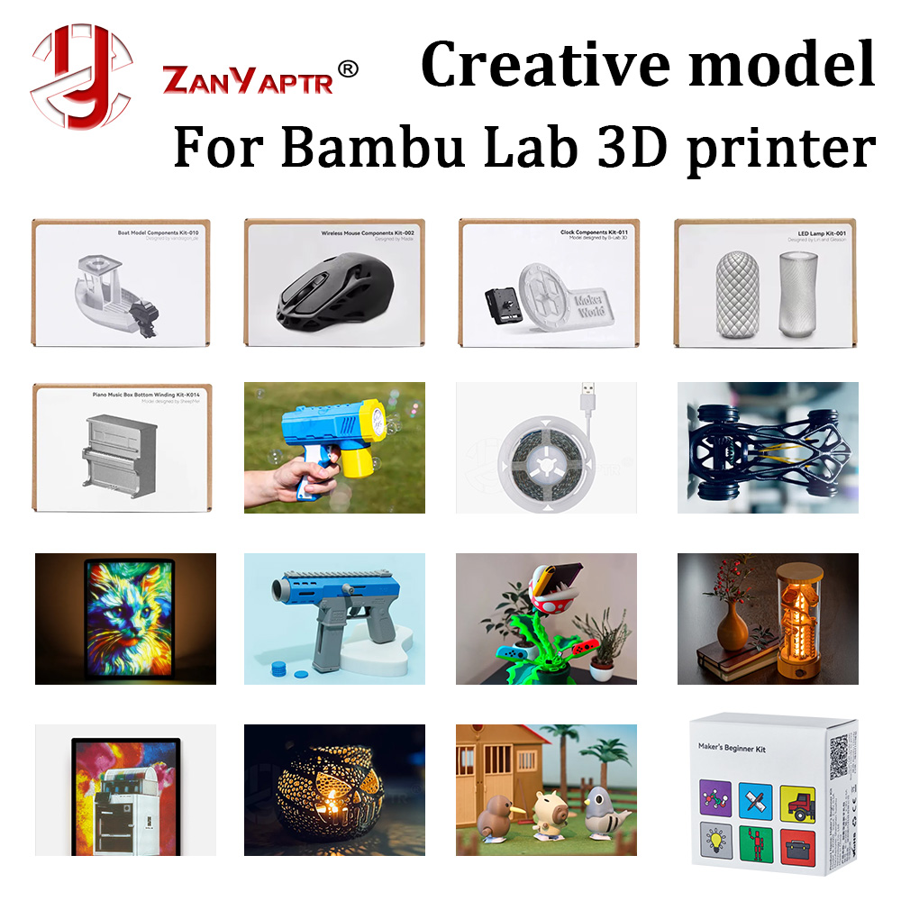 For Bambu Lab DIY Creative Mod - 3D Printing Laptop 评论和价格