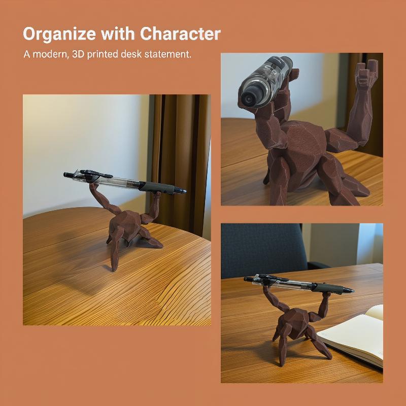 Rocky Pen Holder 3D Printed Pr - 3D Printing Table 评论和价格