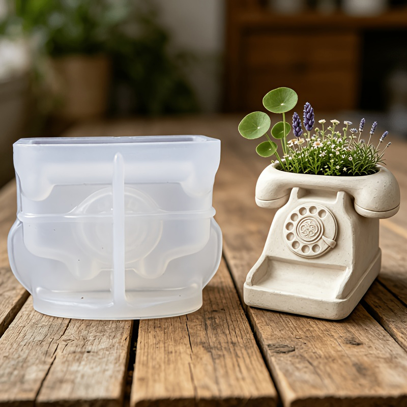 3D Vintage Rotary Telephone Su - 3D Printing Vase 评论和价格