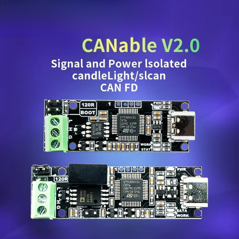 CANable V2.0 USB To CAN Bus Ad - 3D Printing Klipper 评论和价格