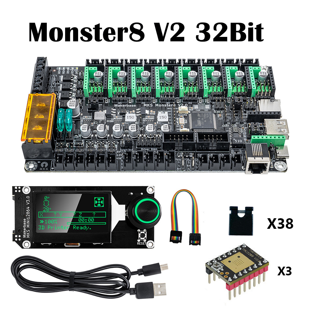 Makerbase MKS Monster8 V2 32Bi - 3D Printing Table 评论和价格