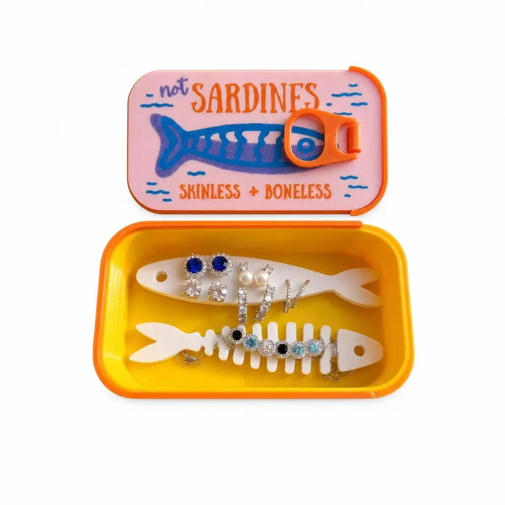 Sardine Tin Jewelry Box 3D Pri - 3D Printing Jewellery 评论和价格