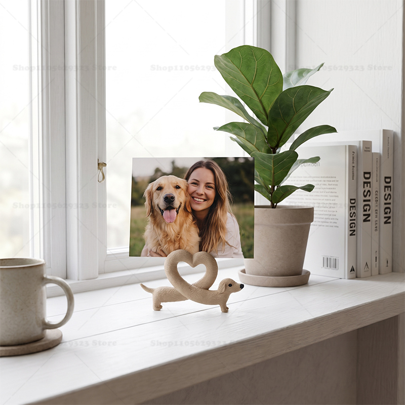 3D Printed Heart Dachshund Pho - 3D Printing Table 评论和价格