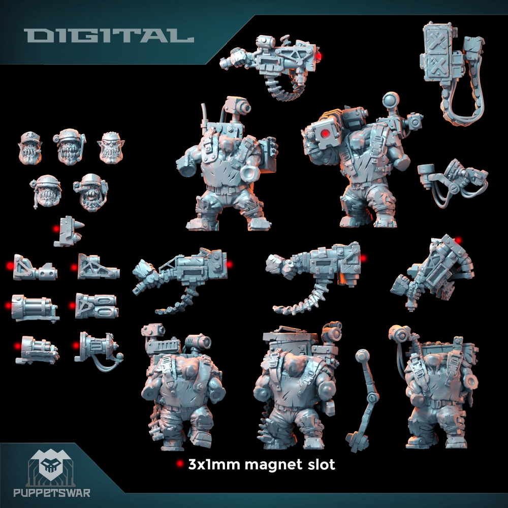 Orc Ultimate Badasses Squad, G - 3D Printing App 评论和价格