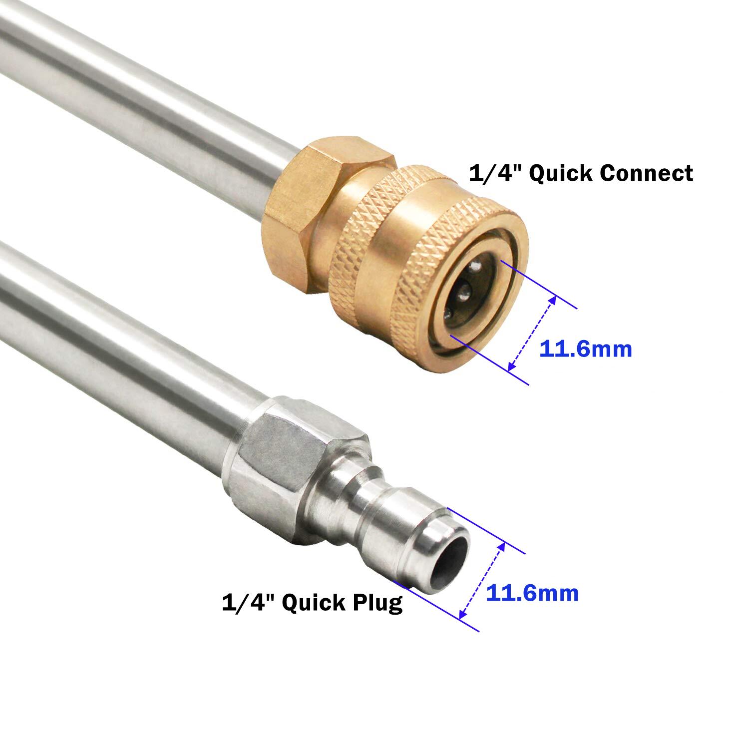 Pressure Washer Extension Wand - Nozzle Cleaning Kit 评论和价格