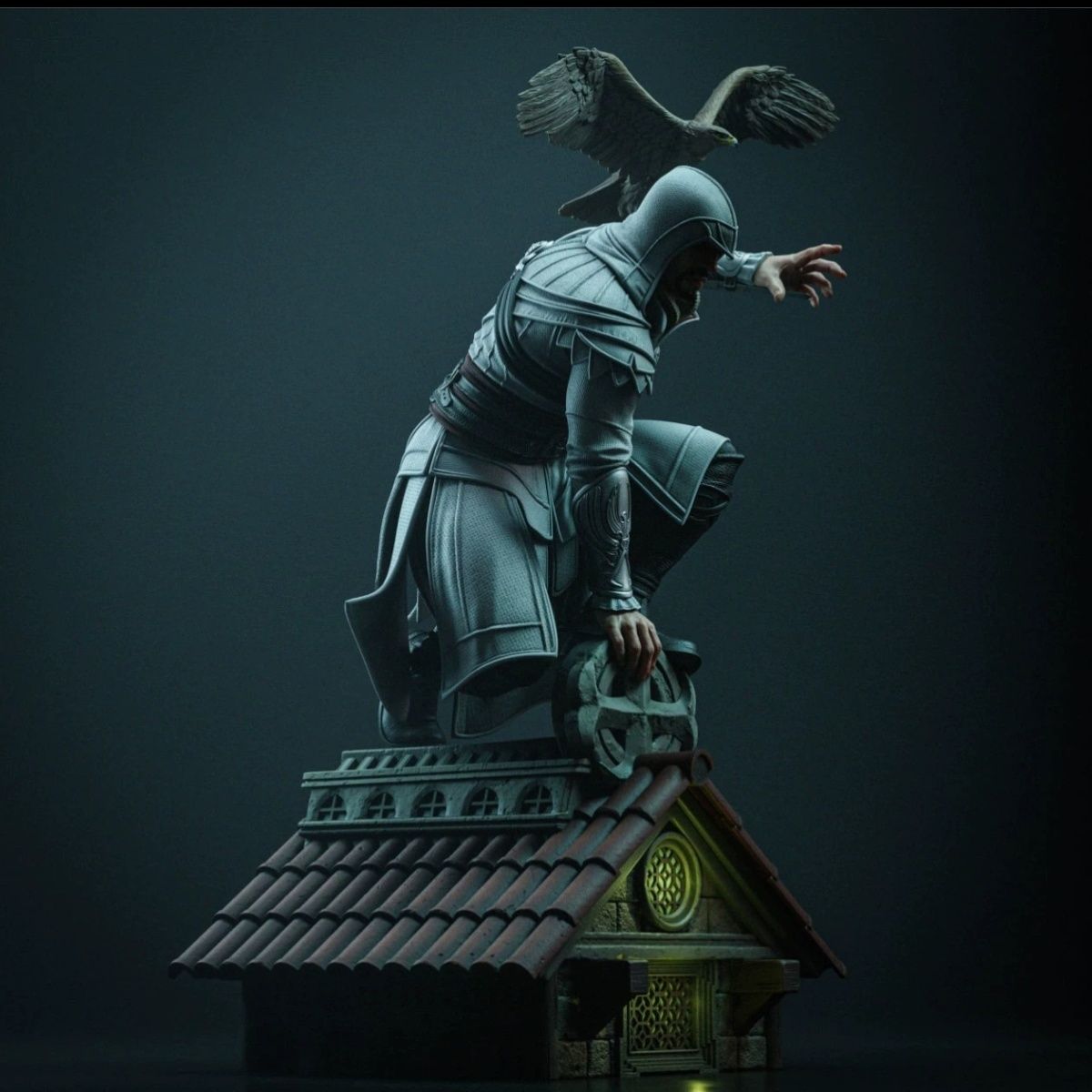 3D Printed Resin Models Creed  - 3D Printing Ptc 评论和价格