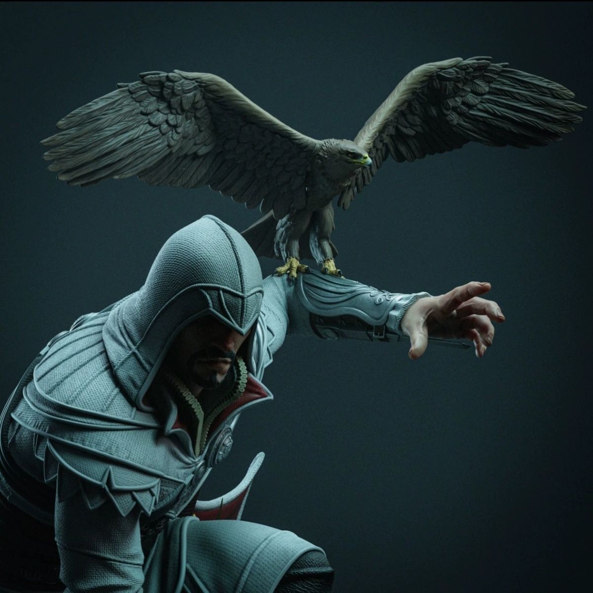 3D Printed Resin Models Creed  - 3D Printing Ptc 评论和价格