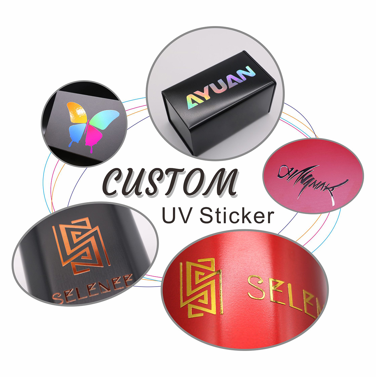 30Pcs Custom UV Stickers Perso - 3D Printing Labubu 评论和价格