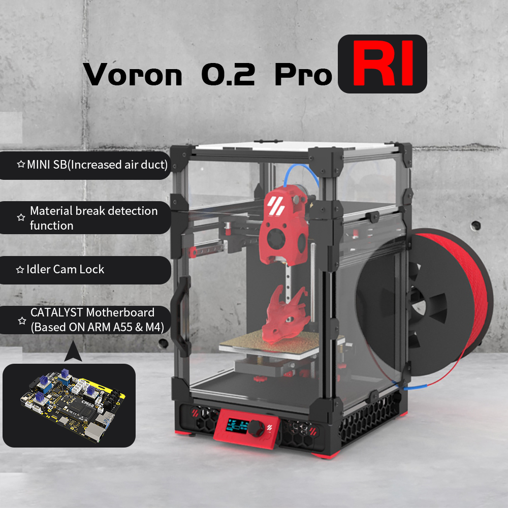 Toaiot Voron V0.2 Pro R1 CoreX - 3D Printing Klipper 评论和价格