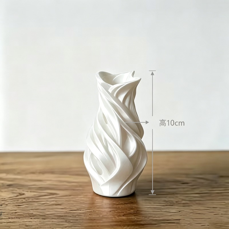 3D Printed Twisted Wave Vase O - 3D Printing Vase 评论和价格