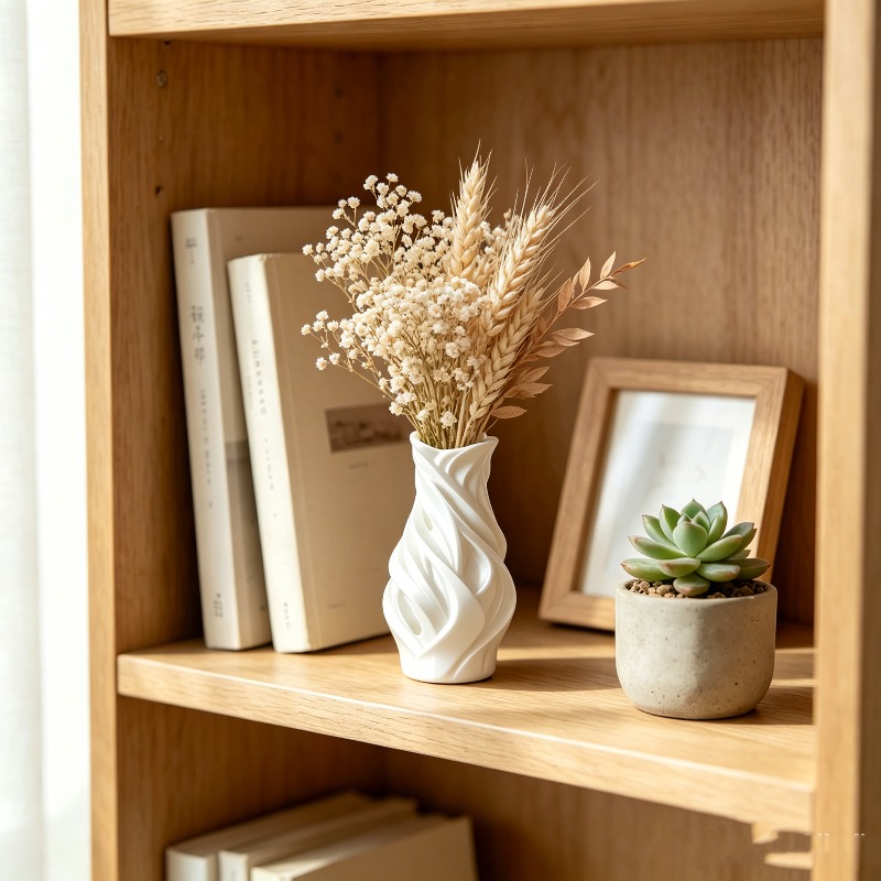 3D Printed Twisted Wave Vase O - 3D Printing Vase 评论和价格