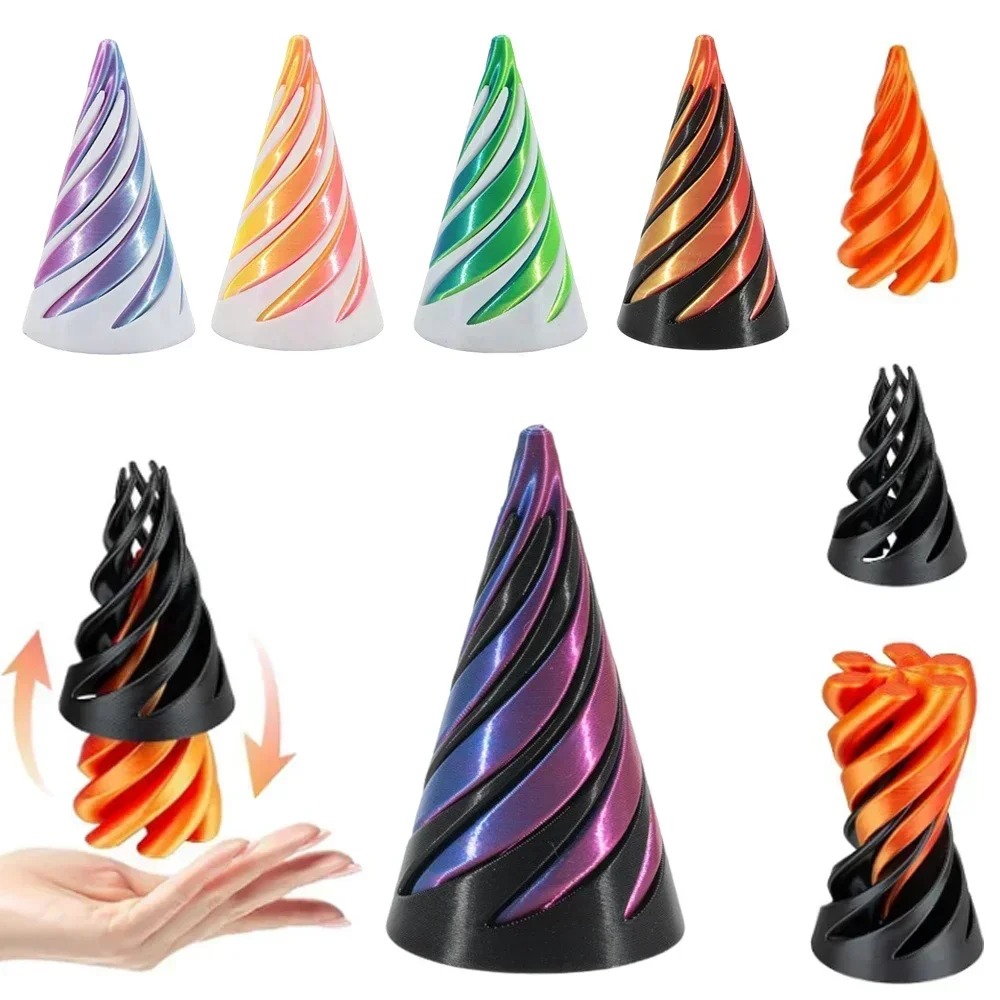 3D Printed Spiral Cone Toy Imp - 3D Printing Idea 评论和价格