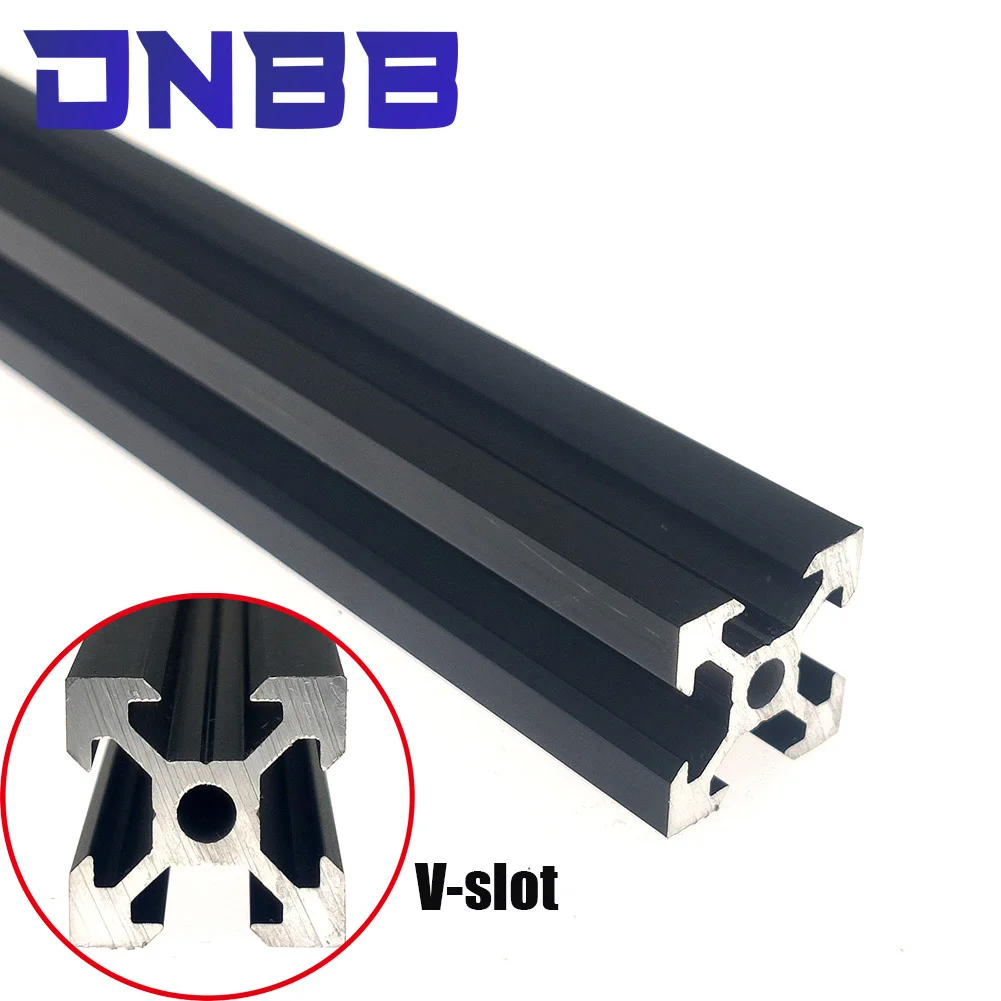 Black oxide 100-800mm 2020 V s - V Slot Aluminum Extrusion 评论和价格