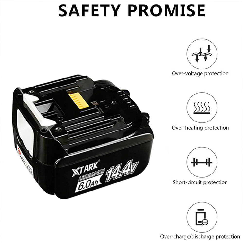 14V 6.0Ah Rechargeable Li-lon  - Makita Drill Hp1640 评论和价格