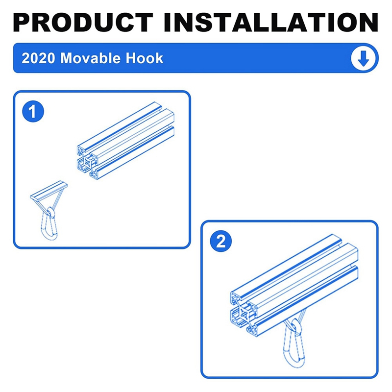 8 Pack 2020 Extrusion Sliding  - V Slot Aluminum Extrusion 评论和价格