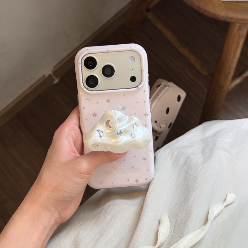 Cute Pink Star Print Phone Cas - 3D Printing Housing 评论和价格