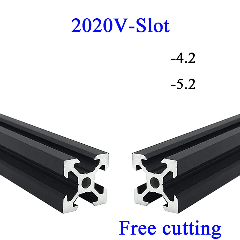 2PCS 2020 V-slot Aluminum Prof - V Slot Aluminum Extrusion 评论和价格