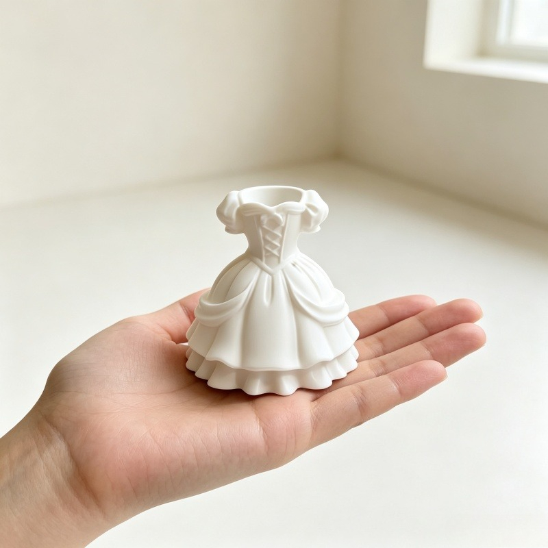 3D Printed White Princess Loli - 3D Printing Vase 评论和价格