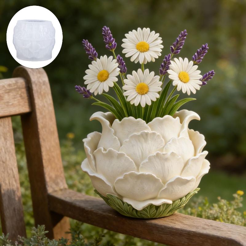3D Handmade Peony Flower Pot S - 3D Printing Vase 评论和价格