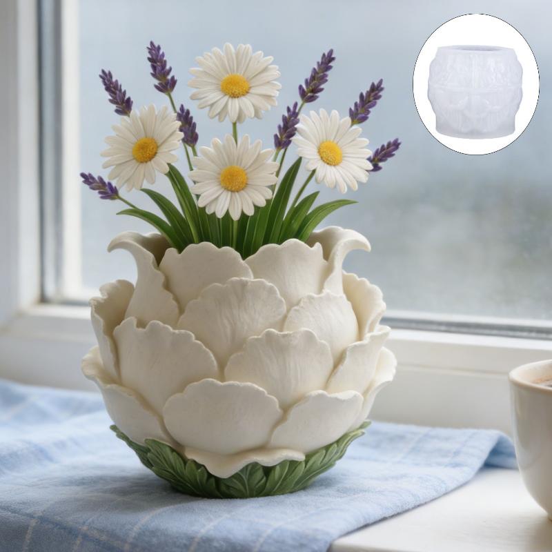 3D Handmade Peony Flower Pot S - 3D Printing Vase 评论和价格