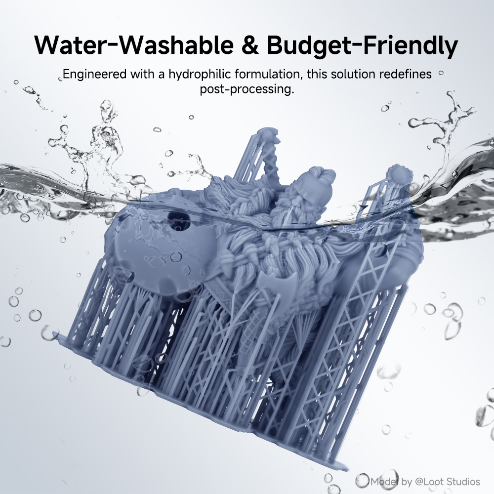 ANYCUBIC Water-Wash Resin For  - 3D Printing Uv Resin 评论和价格