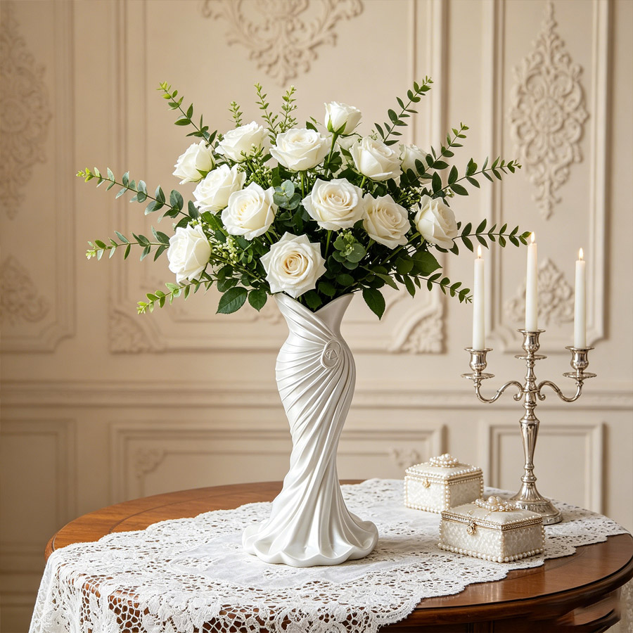 Elegant Dress-Shaped 3D Printe - 3D Printing Vase 评论和价格