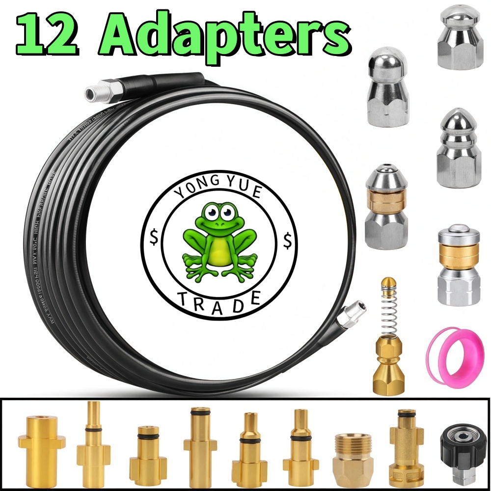5~50m Pressure Washer Sewer Je - Nozzle Cleaning Kit 评论和价格