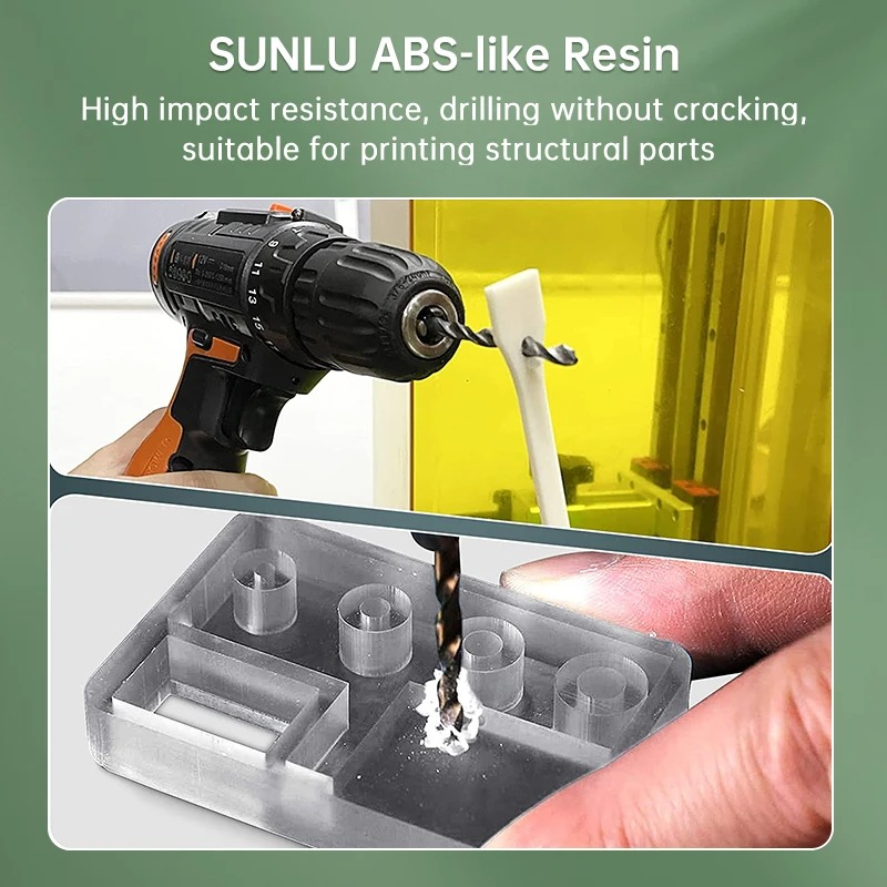 SUNLU 3KG ABS-Like/ Standard / - 3D Printing Uv Resin 评论和价格