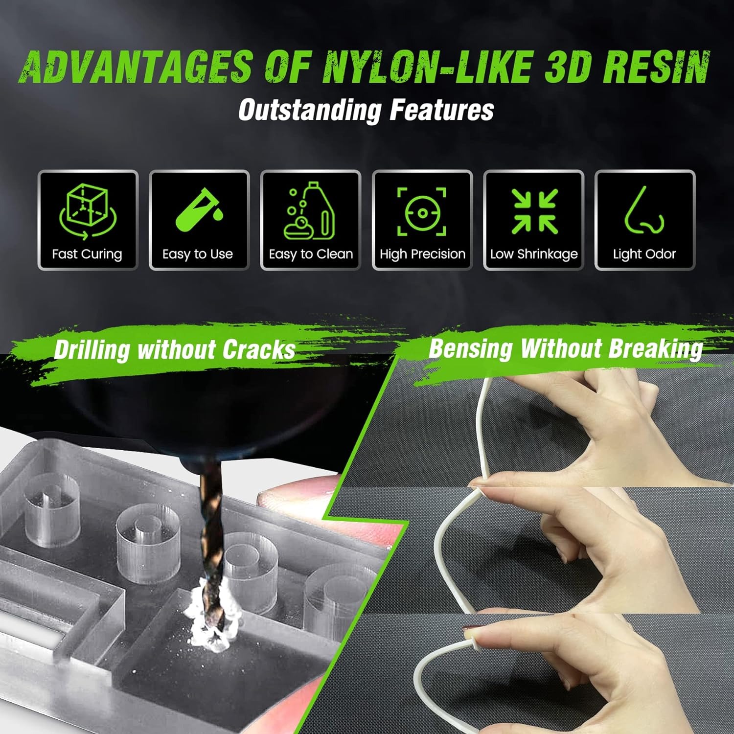 SUNLU 3KG ABS-Like/ Standard / - 3D Printing Uv Resin 评论和价格