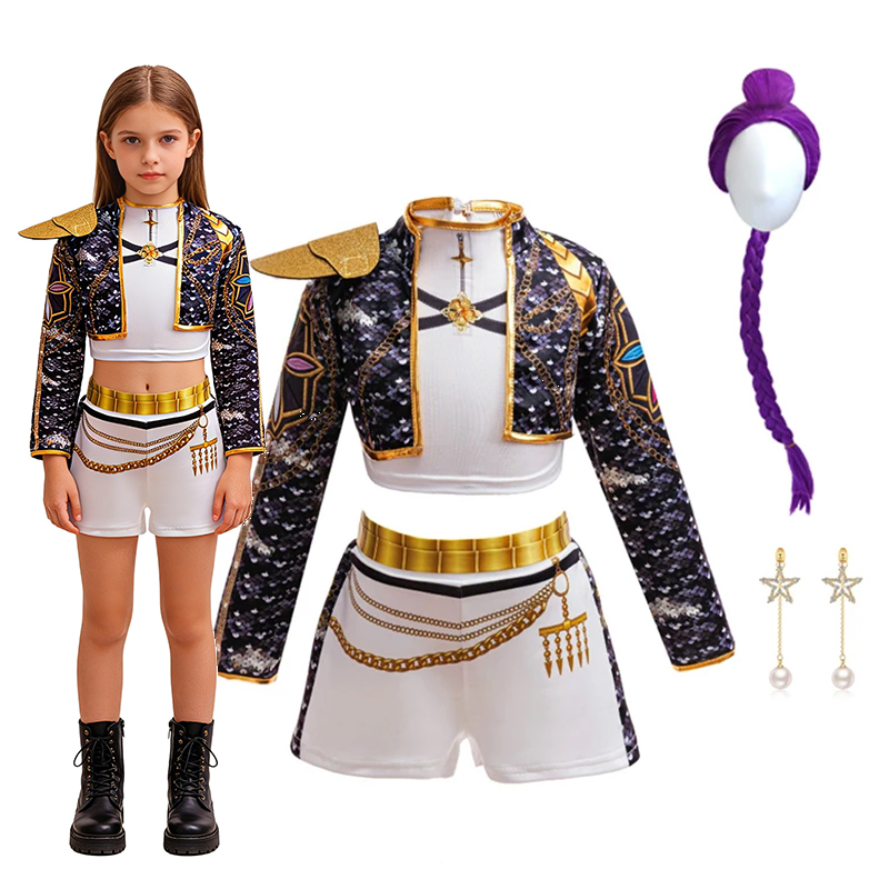 Girls Hip‑Hop 3D Print Gold Tr - 3D Printing Jewellery 评论和价格
