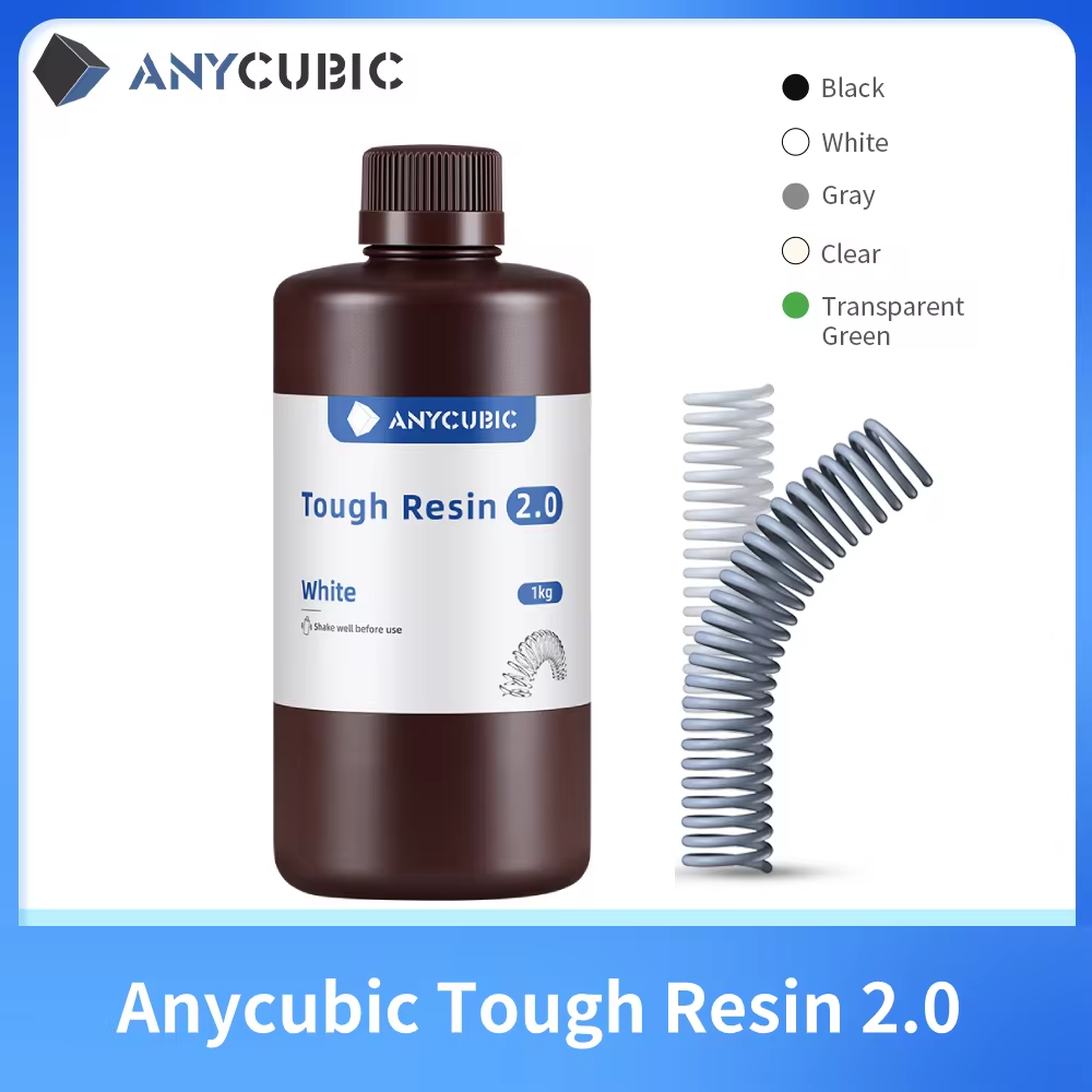 Anycubic Flexible Tough Resin  - 3D Printing Uv Resin 评论和价格