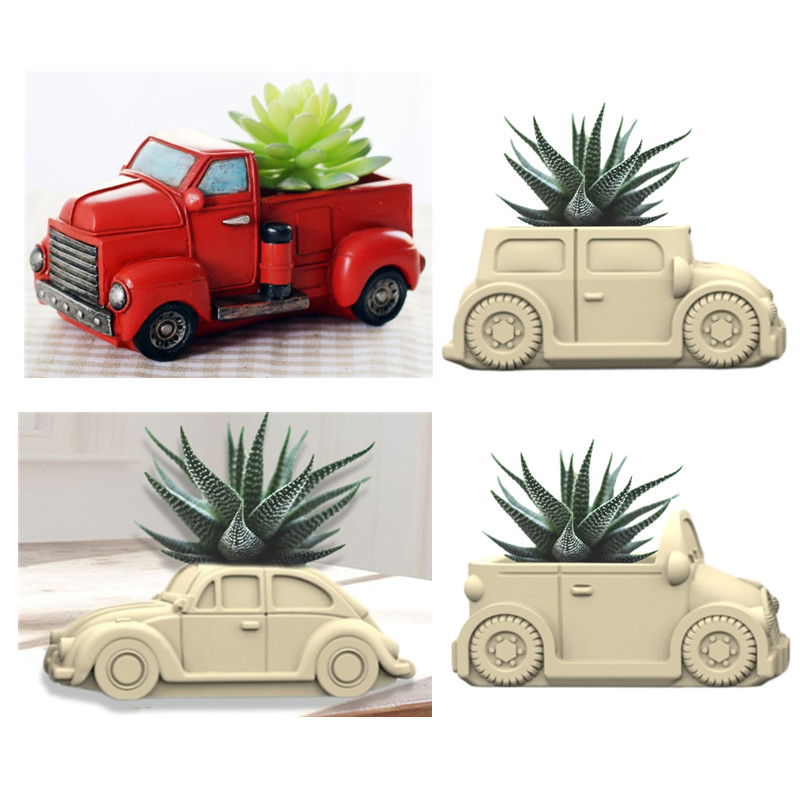 3D Car succulent plant flowerp - 3D Printing Vase 评论和价格