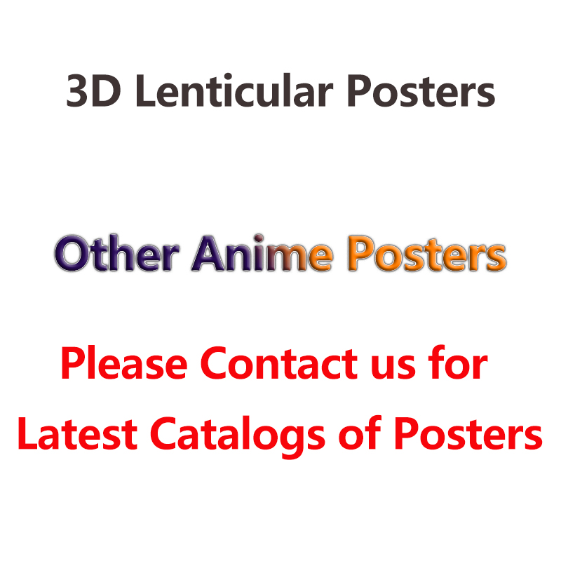 Anime 3D Lenticular Posters Fl - 3D Printing Idea 评论和价格